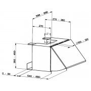 Вытяжка De Dietrich DHE1146A с дверцей