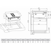 Варочная панель Korting HIBH 84980 NB индукционная