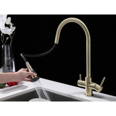 Смеситель Paulmark Lange La214212-BR, бронза Смеситель Paulmark Lange La214212-BR, бронза