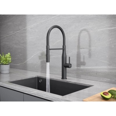 Смеситель Kuchenstern KERN-E черный Смеситель Kuchenstern KERN-E черный