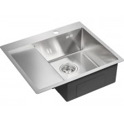 Мойка Paulmark Flank PM225951-BSR, брашированная нерж. сталь