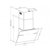 Вытяжка MEFERI AIRBOX60BK ULTRA