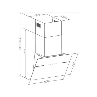 Вытяжка MEFERI AIRBOX60BK ULTRA Вытяжка MEFERI AIRBOX60BK ULTRA