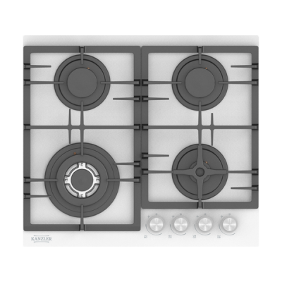 Варочная панель Kanzler KG 516 W газовая Варочная панель Kanzler KG 516 W газовая