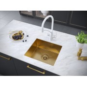 Мойка Paulmark Weser PM804844-BG, брашированное золото