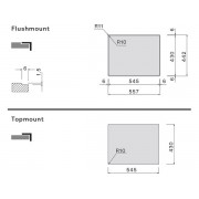 Мойка Falmec Como 18+31