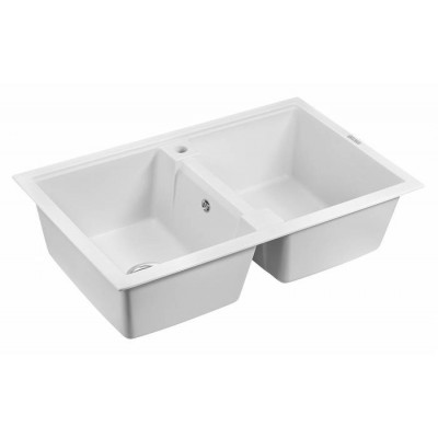 Мойка Paulmark Tandem 80/2 PM238150-WH, белый Мойка Paulmark Tandem 80/2 PM238150-WH, белый