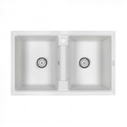 Мойка Paulmark Tandem 80/2 PM238150-WH, белый