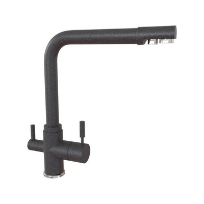 Смеситель Gamma Stone GS-015 черный 308 Смеситель Gamma Stone GS-015 черный 308