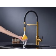 Смеситель Paulmark Magneto One Ma213188-BG, брашированное золото