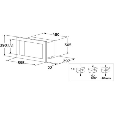 СВЧ-печь TEKA MB 620 BI WHITE (40584001) СВЧ-печь TEKA MB 620 BI WHITE (40584001)