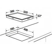 Варочная панель Kuppersbusch GWS 3811.0 ED газовая