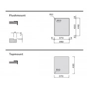 Мойка Falmec Garda 34