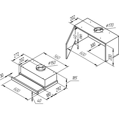 Вытяжка Kuppersberg SLIMLUX IV 60 X Вытяжка Kuppersberg SLIMLUX IV 60 X