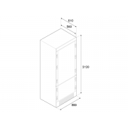 Холодильник Bertazzoni REF90PRL встраиваемый