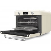 Мини-печь SMEG COF01CREU с паром, кремовый