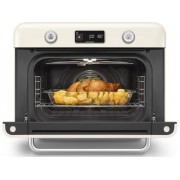 Мини-печь SMEG COF01CREU с паром, кремовый