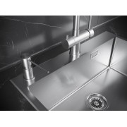 Мойка Paulmark Brim-edge PM775951-BS, брашированная нерж. сталь