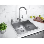 Мойка Paulmark Brim-edge PM775951-BS, брашированная нерж. сталь