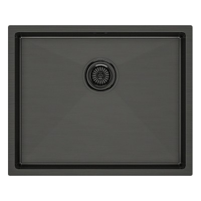 Мойка Paulmark Next-540 PM215444-GM, вороненая сталь Мойка Paulmark Next-540 PM215444-GM, вороненая сталь