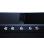 Варочная панель Kuppersbusch KMI 9850.1 SR-E Black Velvet индукционная с вытяжкой