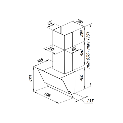 Вытяжка Kuppersberg F 600 BX Вытяжка Kuppersberg F 600 BX