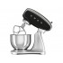 Планетарный миксер SMEG SMF04BLEU черный Планетарный миксер SMEG SMF04BLEU черный