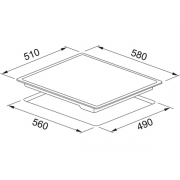 Варочная панель Franke FRSM 604 C T BK (108.0669.349) электрическая