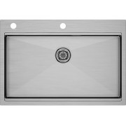 Мойка Paulmark Vast-pro PM707551-BS, брашированная нерж. сталь
