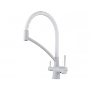 Смеситель Paulmark Siegen Si213111-WH, белый матовый