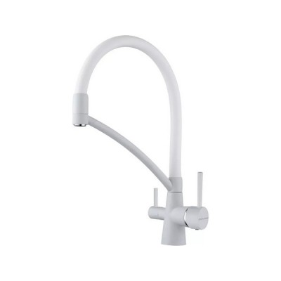 Смеситель Paulmark Siegen Si213111-WH, белый матовый Смеситель Paulmark Siegen Si213111-WH, белый матовый