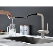 Смеситель Paulmark Serpentine Se213222-BE, бежевый