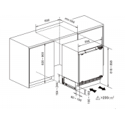 Встраиваемая морозильная камера Kuppersberg FBU 816