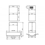Вытяжка Falmec GRUPPO INCASSO NRS STEEL 70