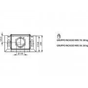 Вытяжка Falmec GRUPPO INCASSO NRS STEEL 70