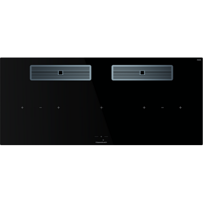 Варочная панель Kuppersbusch KMI 12850.0 SR-S Stainless steel индукционная с вытяжкой Варочная панель Kuppersbusch KMI 12850.0 SR-S Stainless steel индукционная с вытяжкой