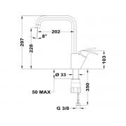 Смеситель Teka MTP 994 хром (116030002)