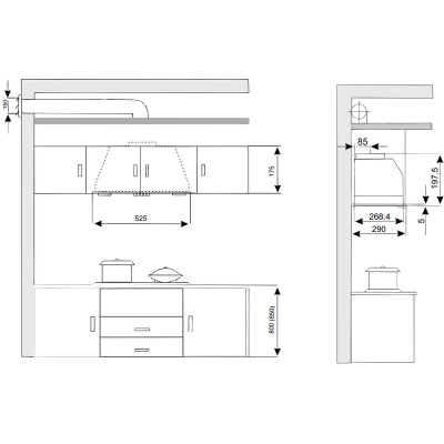Вытяжка EXITEQ EX-1446 inox Вытяжка EXITEQ EX-1446 inox