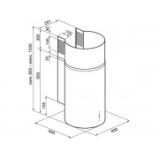 Вытяжка KRONA TETIS 400 INOX 4P