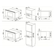 СВЧ - печь SMEG MP722PO