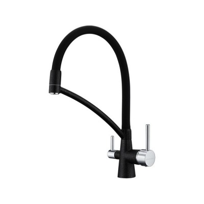 Смеситель Paulmark Siegen Si213111-308, черный/хром Смеситель Paulmark Siegen Si213111-308, черный/хром