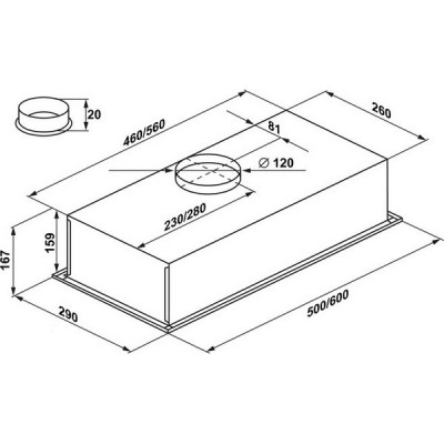 Вытяжка MAUNFELD CROSBY LIGHT (C) 60 нержавейка Вытяжка MAUNFELD CROSBY LIGHT (C) 60 нержавейка