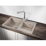 Мойка Kuppersberg MODENA 80 NL 1,5B1D светло-бежевый