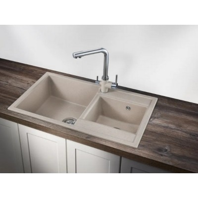 Мойка Kuppersberg MODENA 80 NL 1,5B1D светло-бежевый Мойка Kuppersberg MODENA 80 NL 1,5B1D светло-бежевый