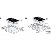 Варочная панель Brandt BPI164DUW индукционная