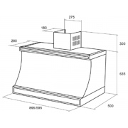 Вытяжка Kuppersberg T 969 ANT Silver