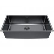 Мойка Paulmark Yuni 76 uni YU76-GM, вороненая сталь