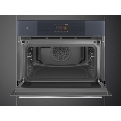 Духовой шкаф SMEG SO4104APG компактный с паром и СВЧ Духовой шкаф SMEG SO4104APG компактный с паром и СВЧ