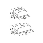 Вытяжка Falmec BUILT-IN 50 MAX EVO