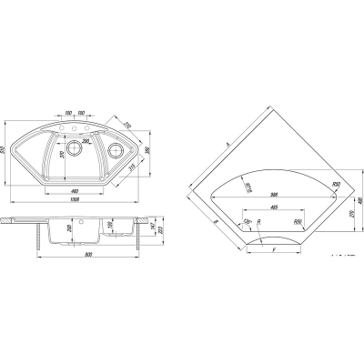Мойка Florentina Гави песочный Мойка Florentina Гави песочный